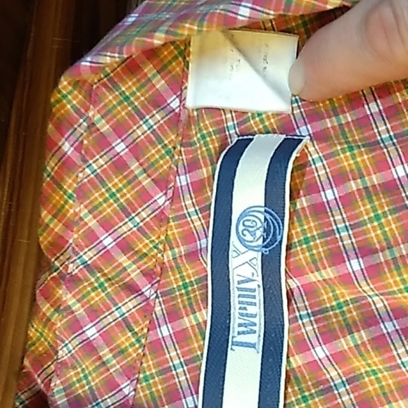 Womans Twenty X brand button down casual medium shirt plaid western cowboy 🤠 - Picture 3 of 3